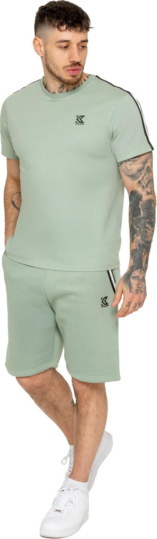 Kruze | Herren Tape T-Shirt & Shorts Set