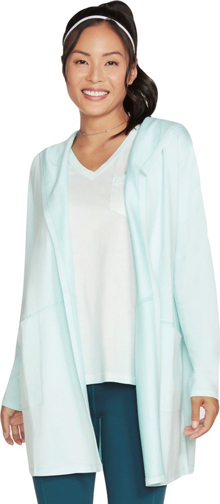 Skechers Damen Gemütlicher Slouchy Hoodigan Cardigan