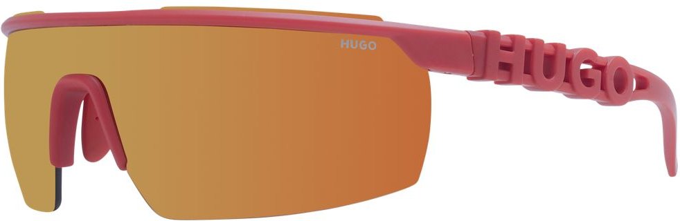 Sportsonnenbrille Roter Rahmen