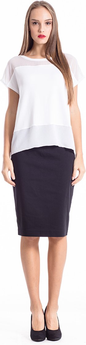 Transparentes Oberteil