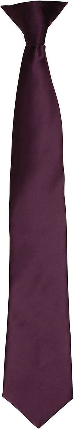 Thumbnail - Premier - Krawatte für Herren/Damen Unisex (Aubergine)
