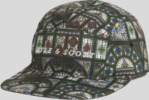 Lyle & Scott Baseballkappe mit Buntglas-Print - Mehrfarbig