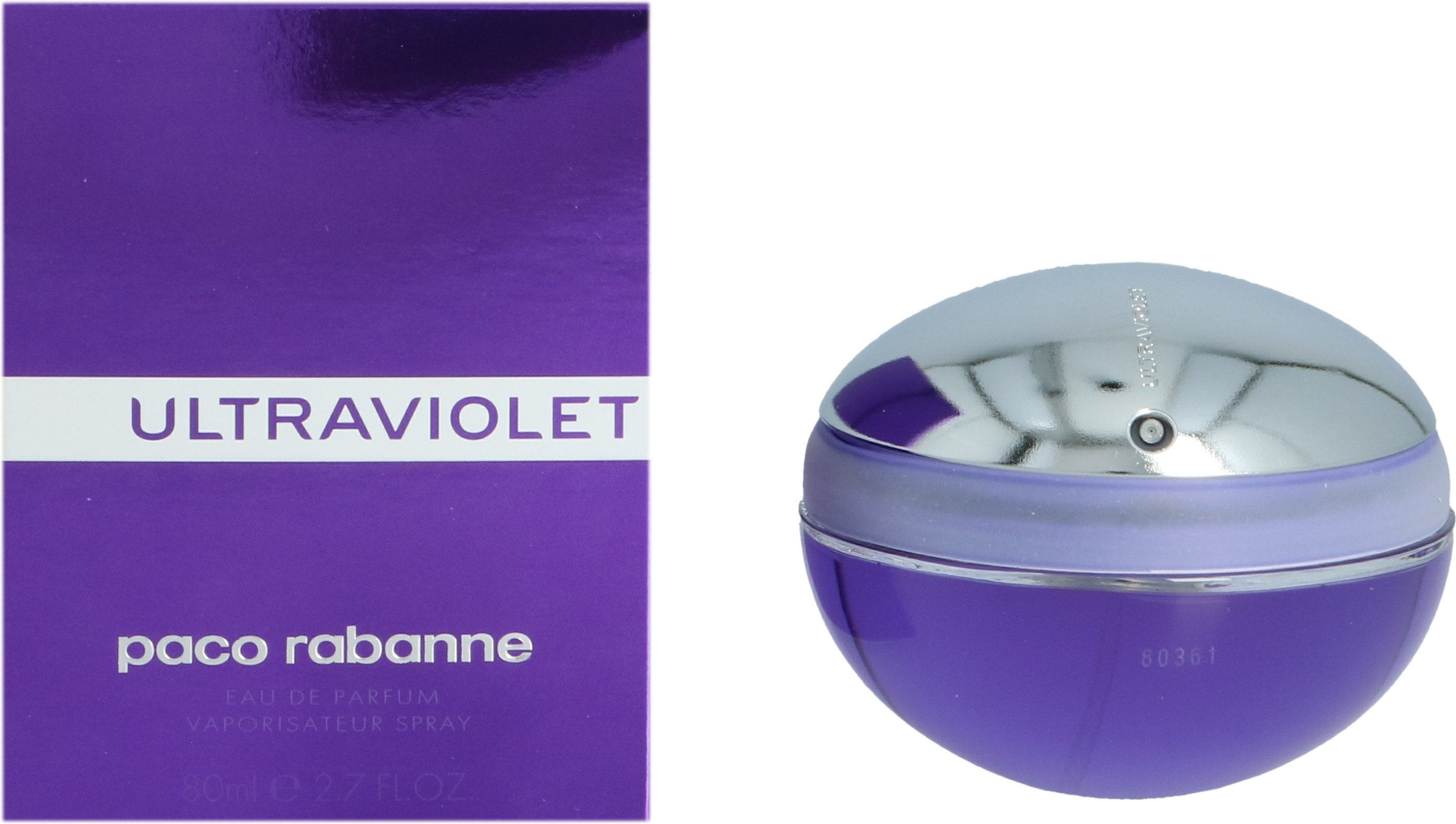 Paco Rabanne Ultraviolet Eau de Parfum 80ml Spray für Sie