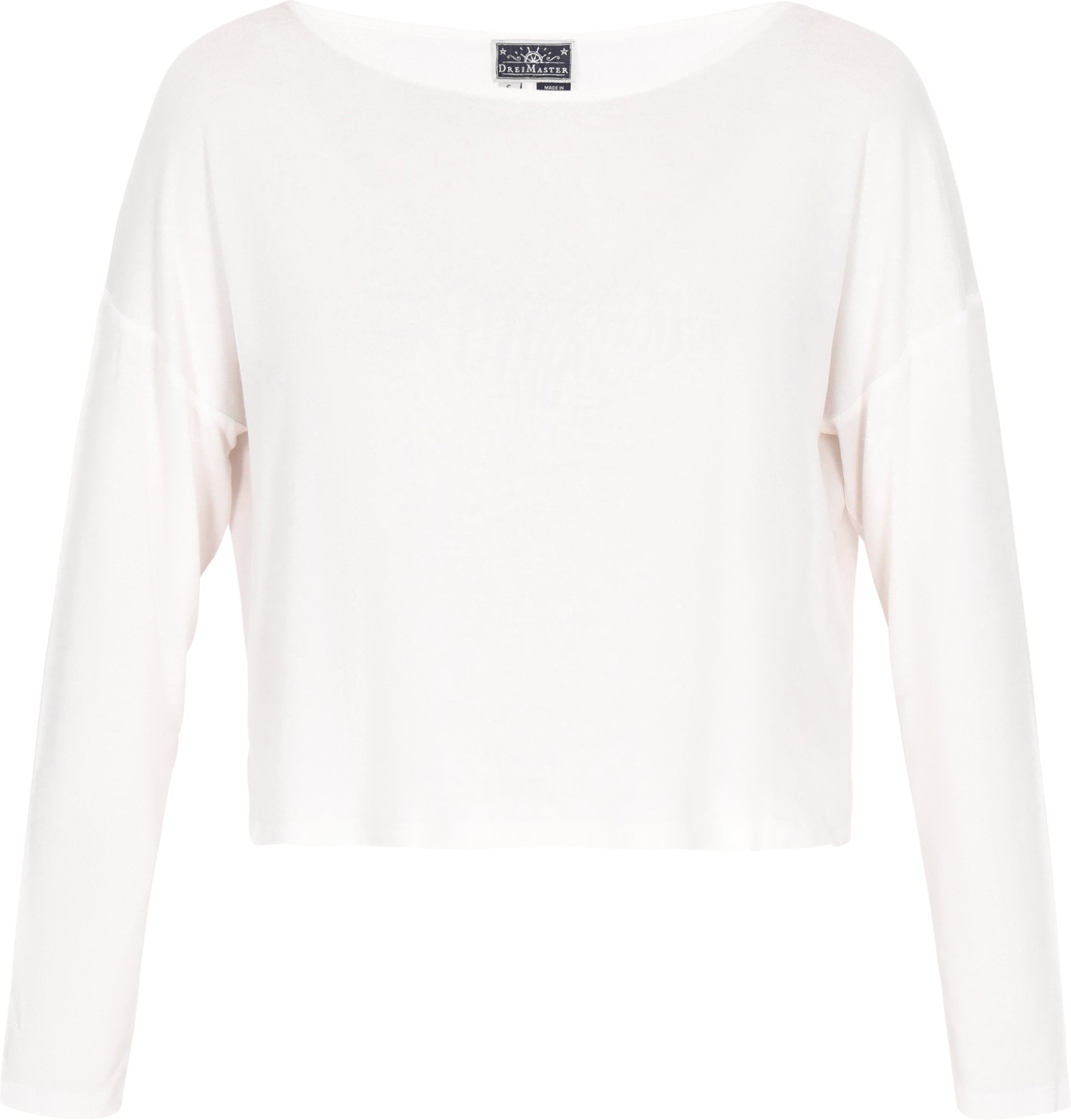 Dreimaster Bluse Frauen cremefarben