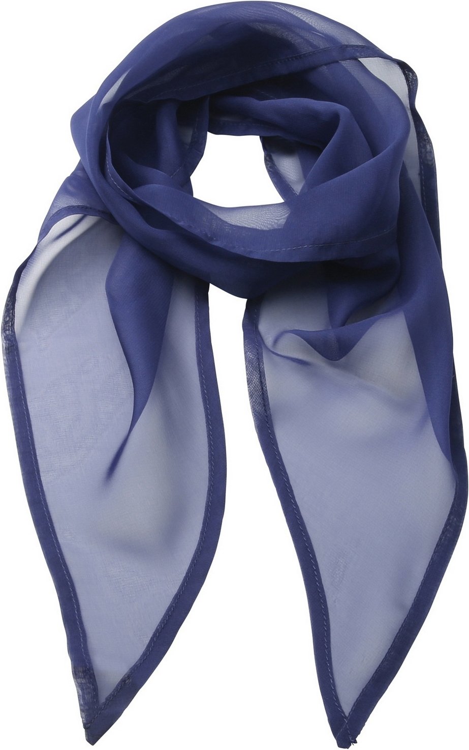 Premier Damen Chiffon-Schal / Chiffon-Halstuch (Marineblau)