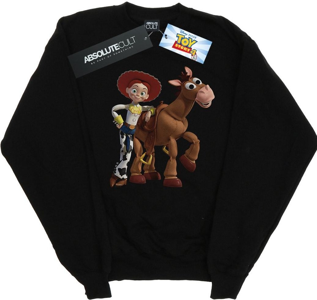 Disney - "Toy Story 4 Jessie And Bullseye" Sweatshirt für Damen (Schwarz)