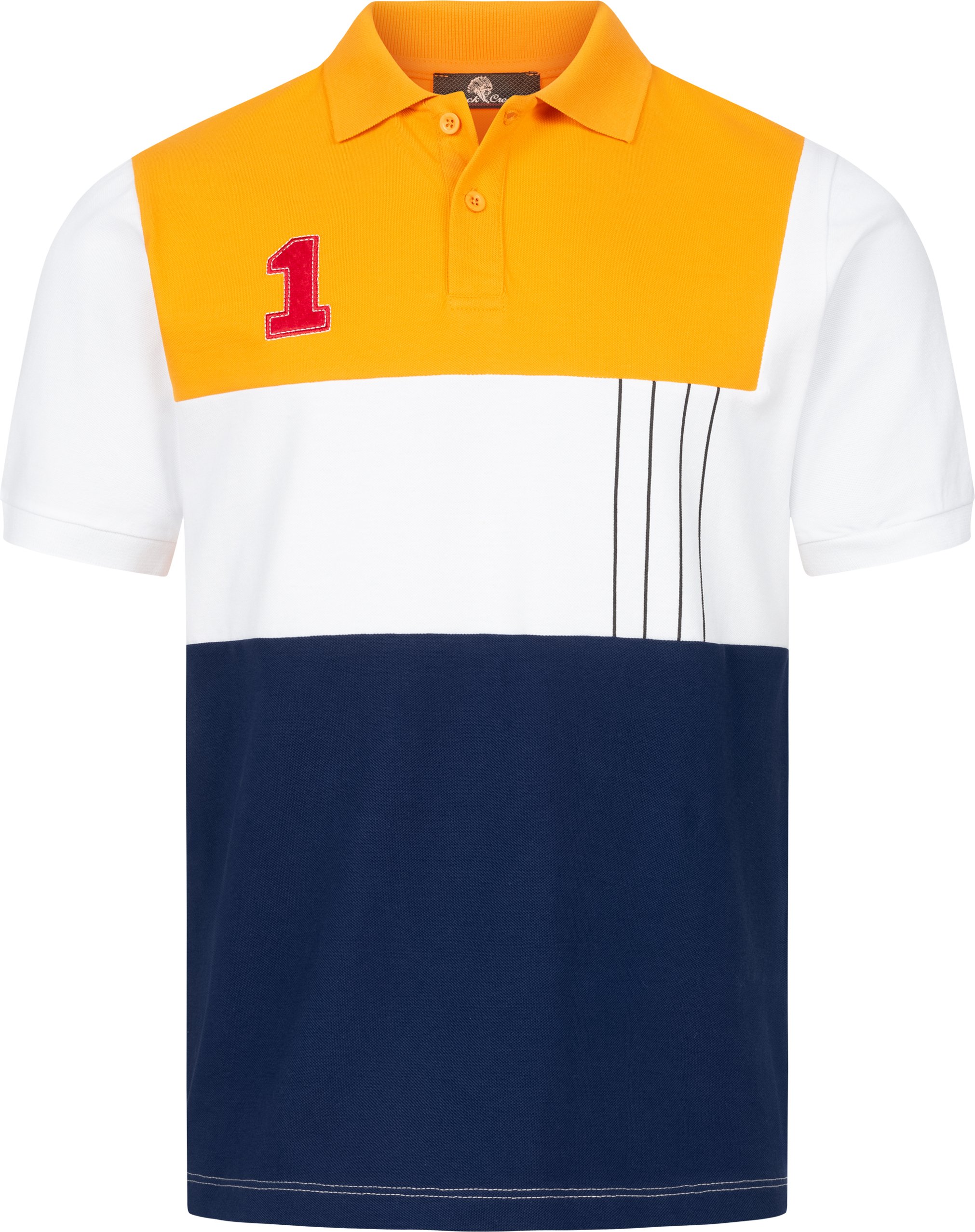 Rock Creek Poloshirt Maisgelb