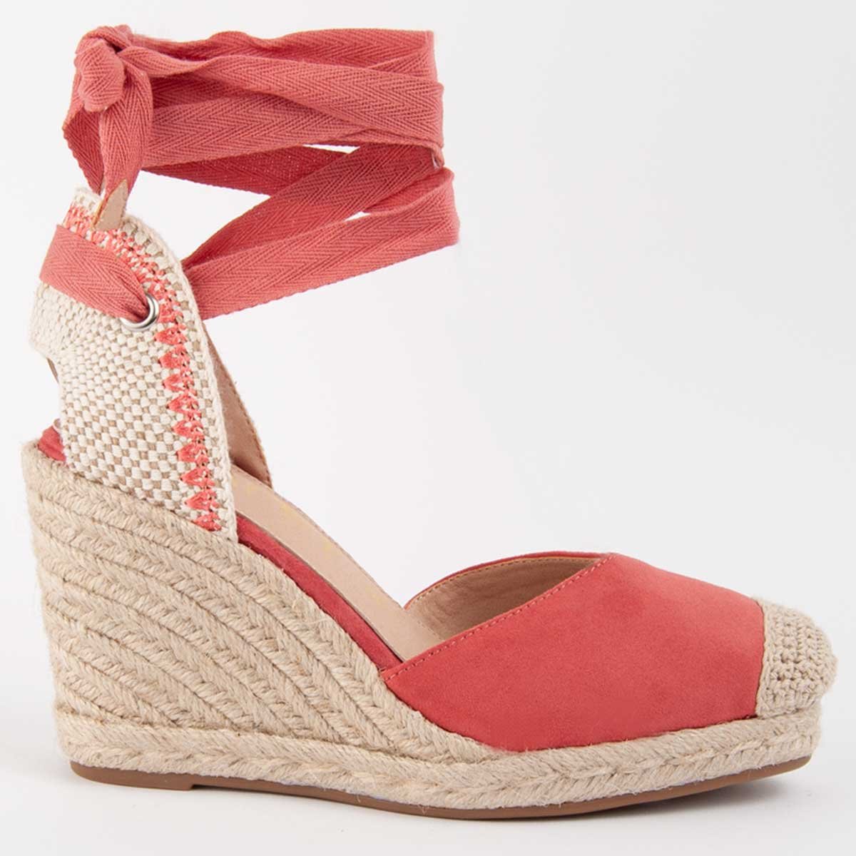 Montevita Espadrille Mit Keilabsatz Balenci8 Orange