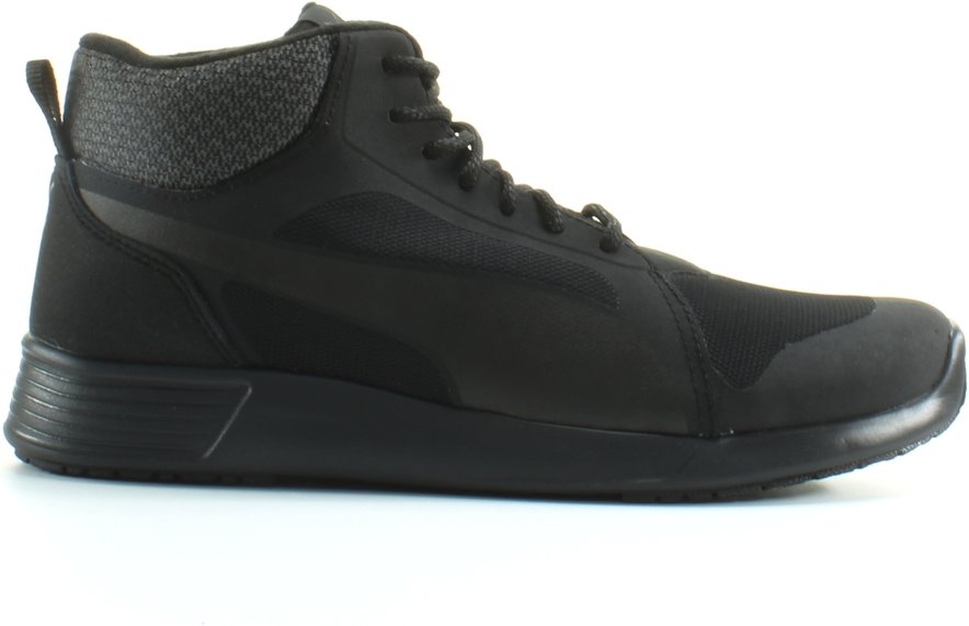 Puma St Trainer Evo Demi Twill schwarze Textile Schnüre -up Herren -Trainer 361219 03