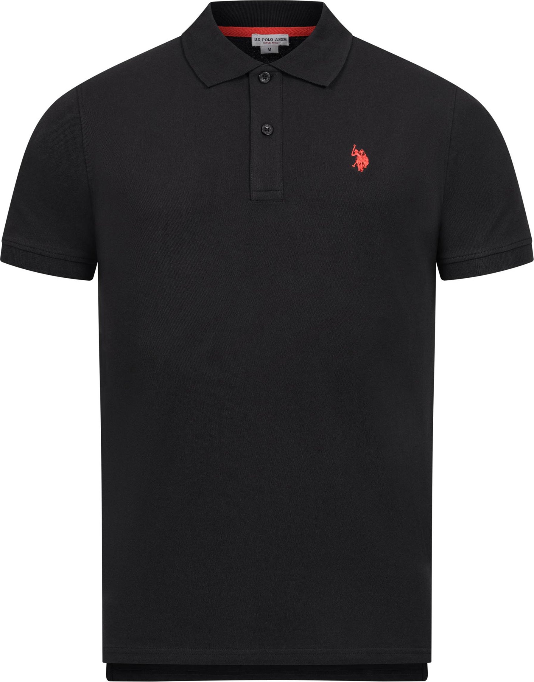 U.S. Polo Assn. Herren Basic Poloshirt kurzarm mit Stretchkomfort