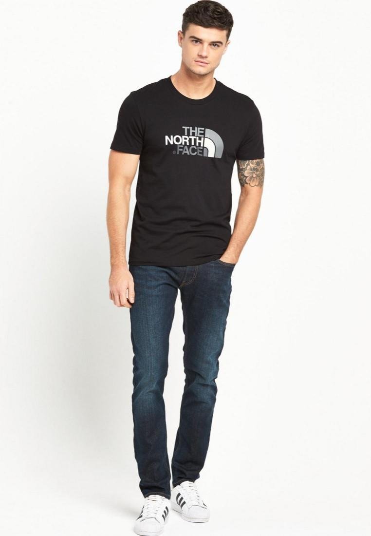 Thumbnail - The North Face Mens T Shirt SS Easy Tee schwarz