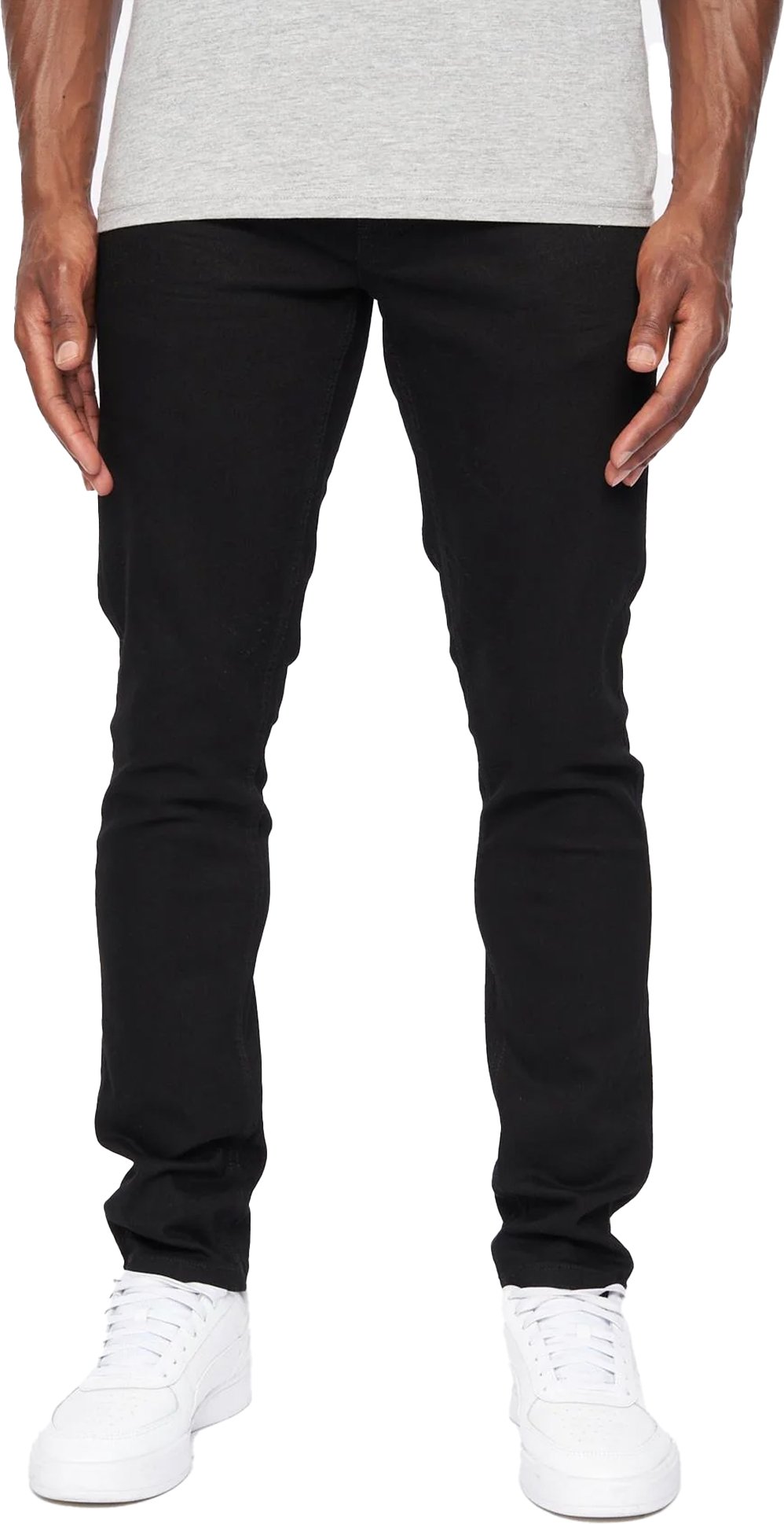 Crosshatch - "Barbeck" Jeans für Herren (Schwarz)