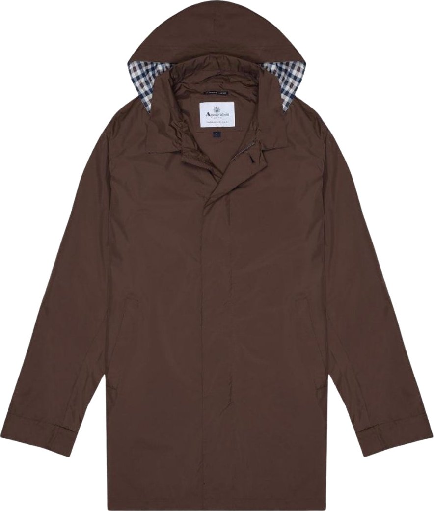Aquascutum Active Packable Trench Brown Jacket