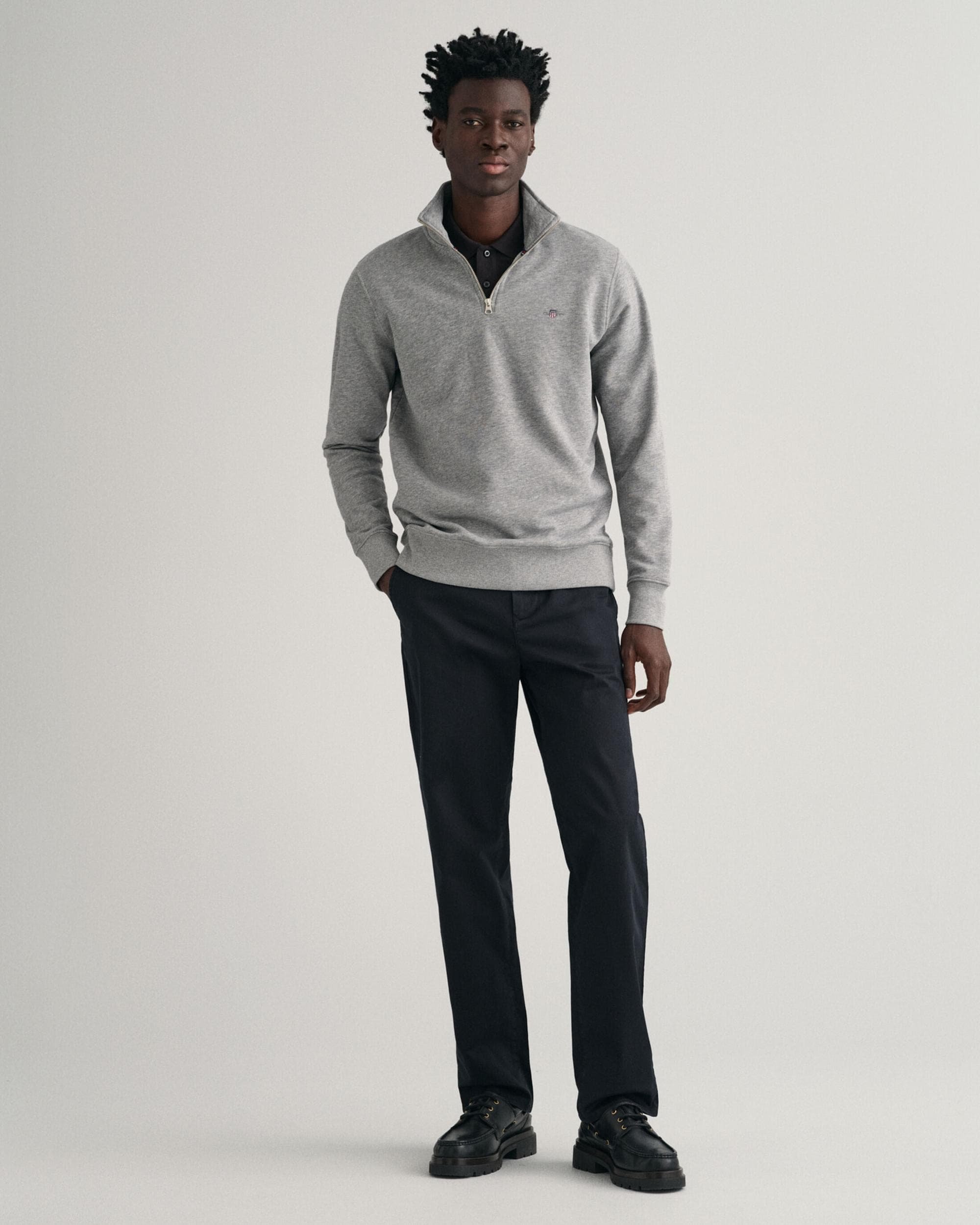 Gant Regular Shield Half Zip Sweat Sweatshirt
