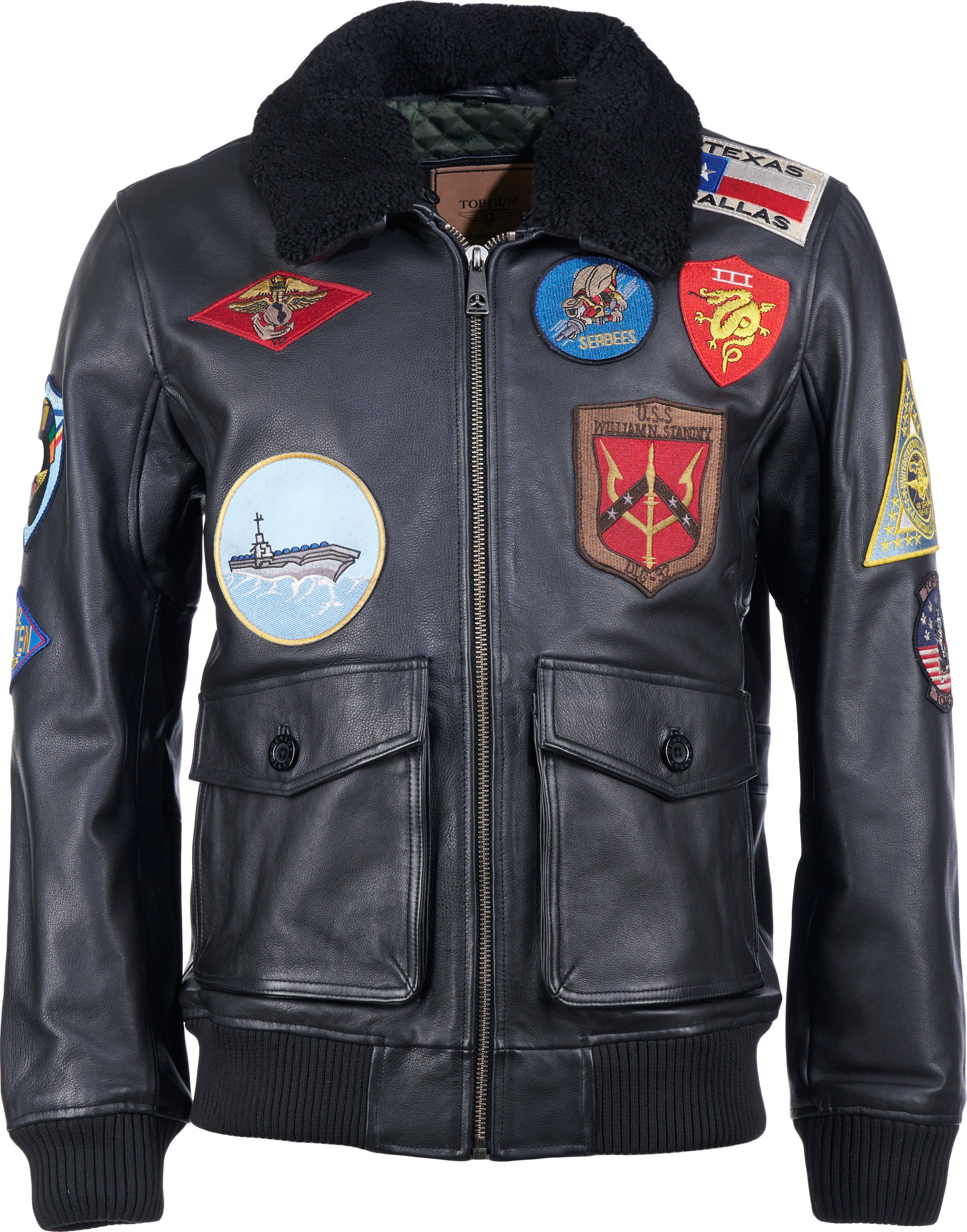 Top Gun Lederjacke TG20201007