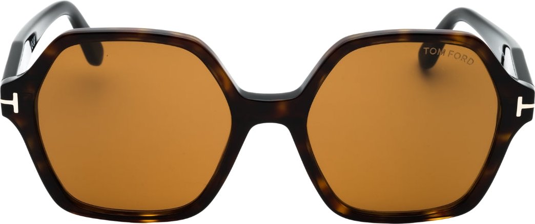 Tom Ford Romy Sonnenbrille in dunklem Havannabraun