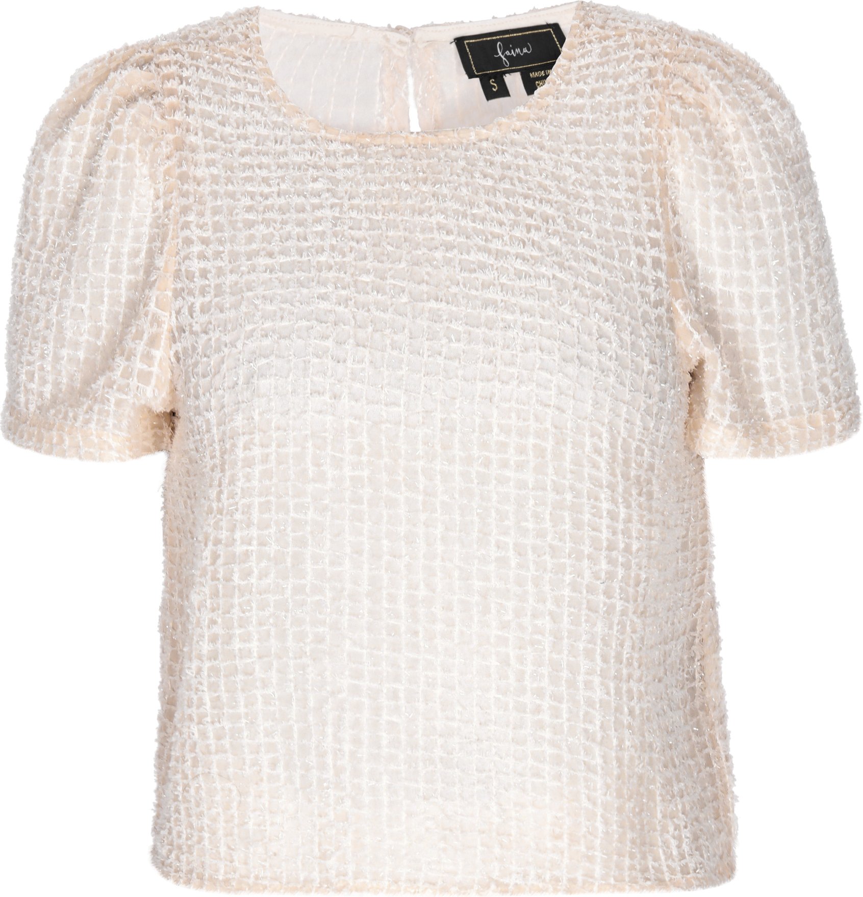 Faina Bluse Frauen cremefarben