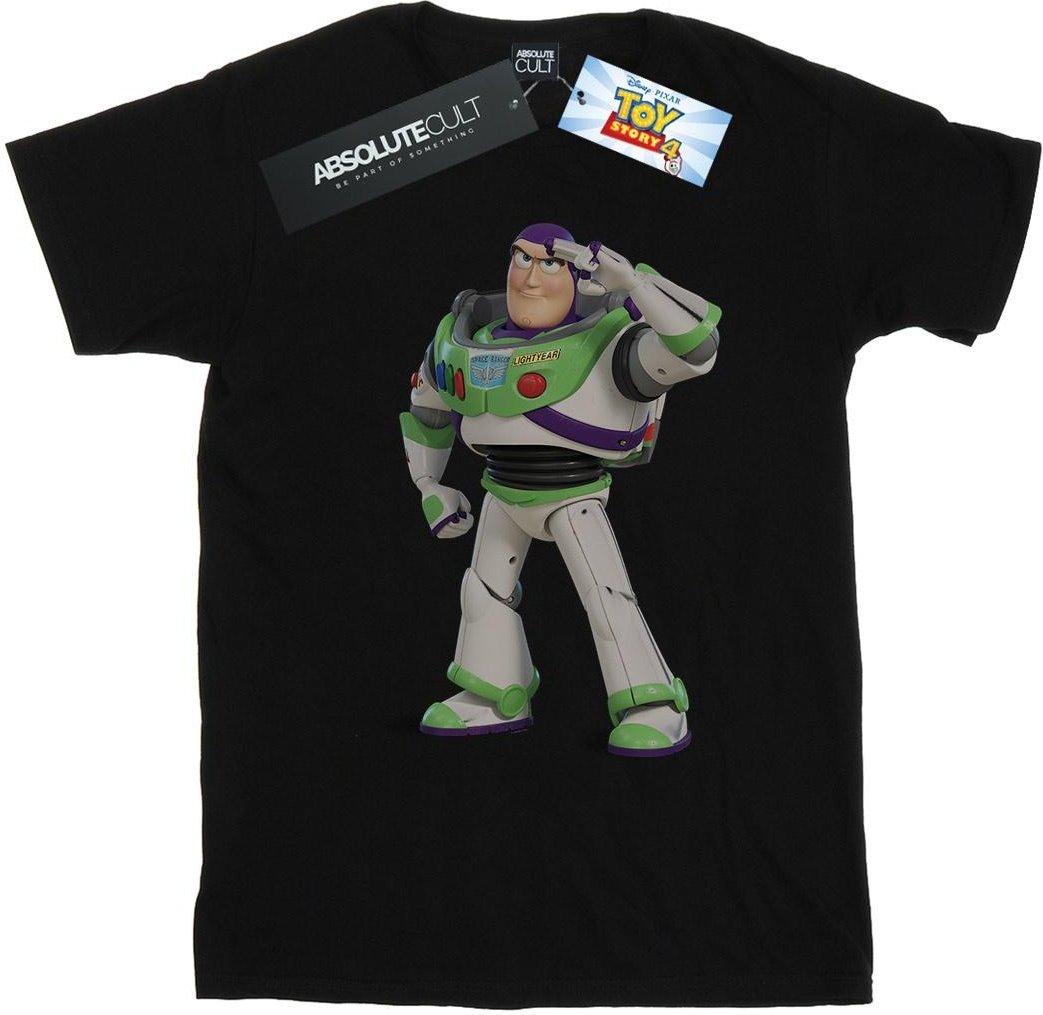 Disney - "Toy Story Lightyear" T-Shirt für Herren (Schwarz)