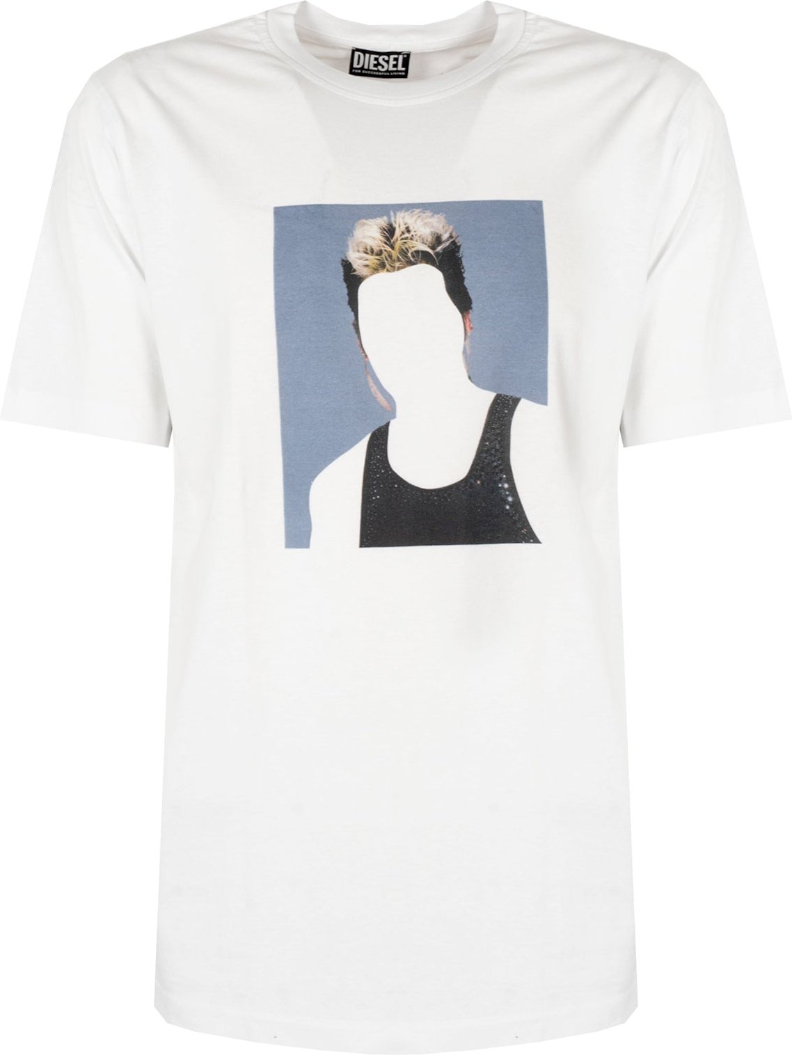 Diesel T-Shirt T-Just Herren weiß