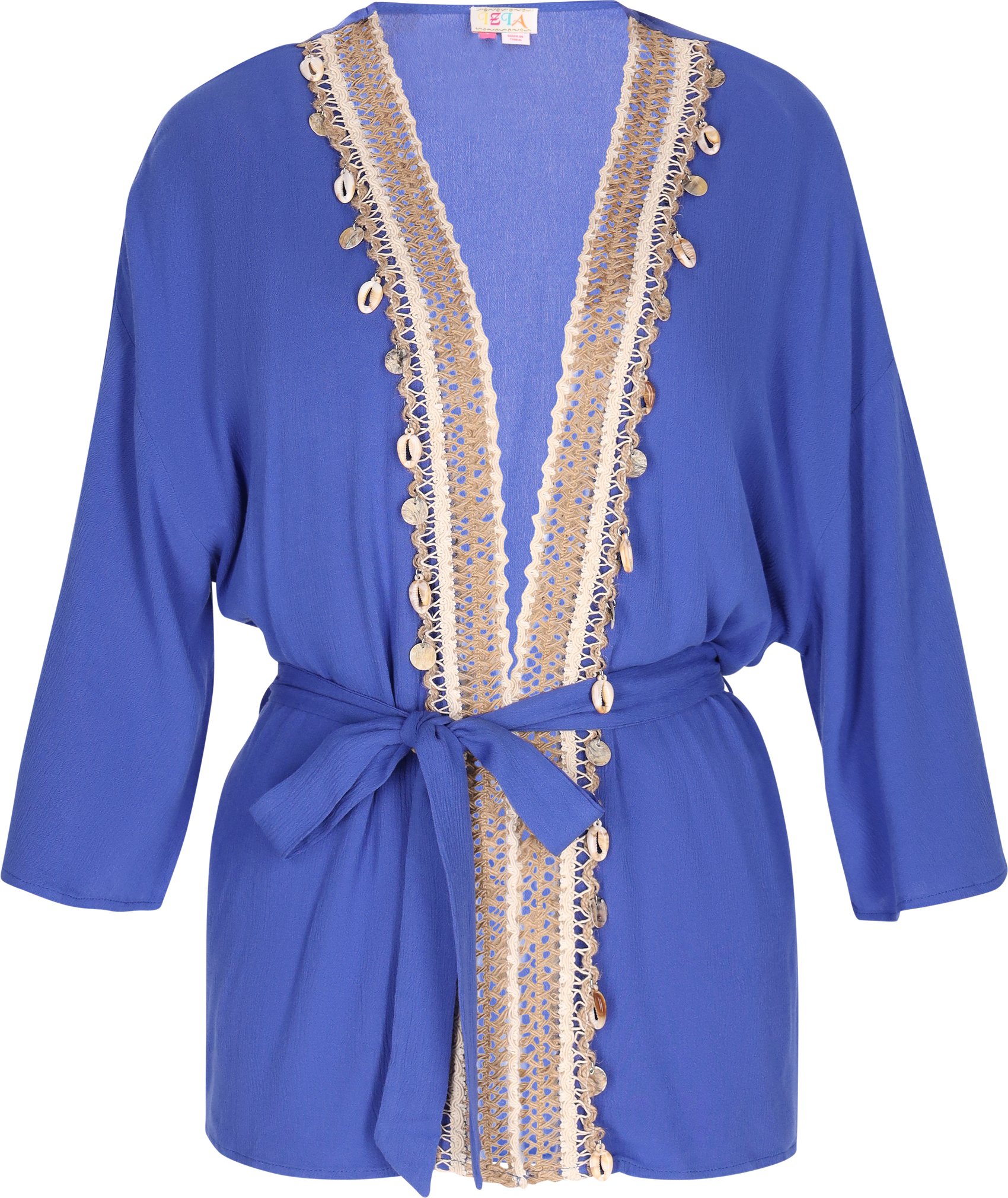 IZIA Kimono Damen KÖNIGSBLAU