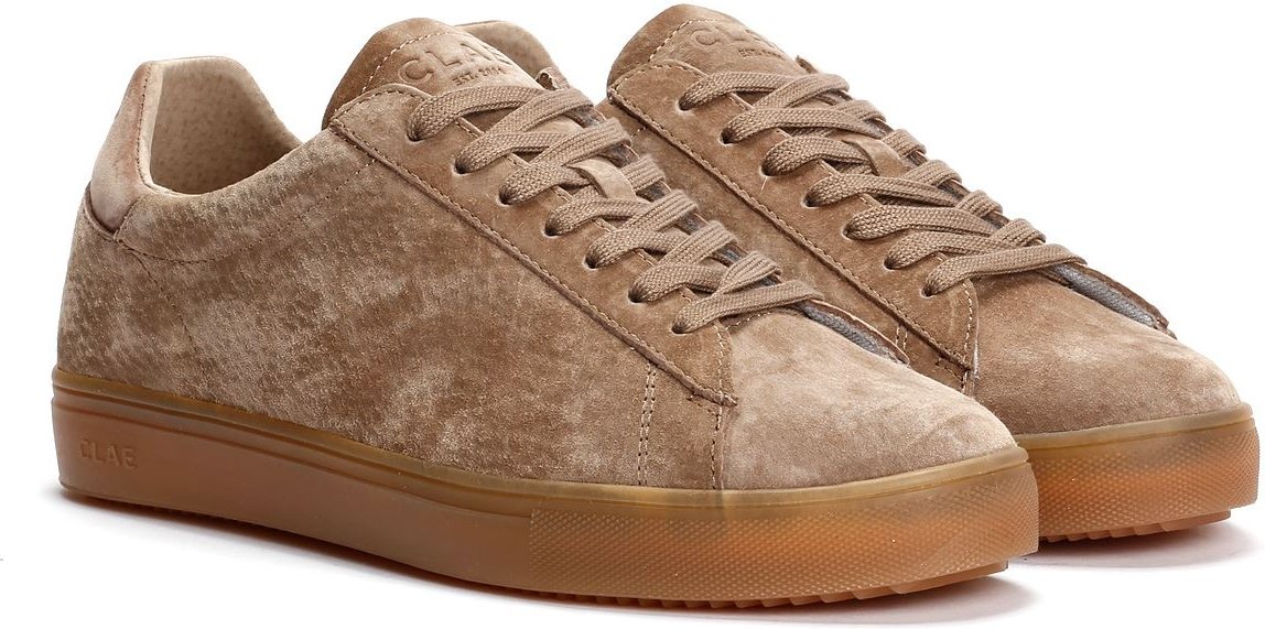 Clae Bradley Herren Wildleder Turnschuhe In Braun