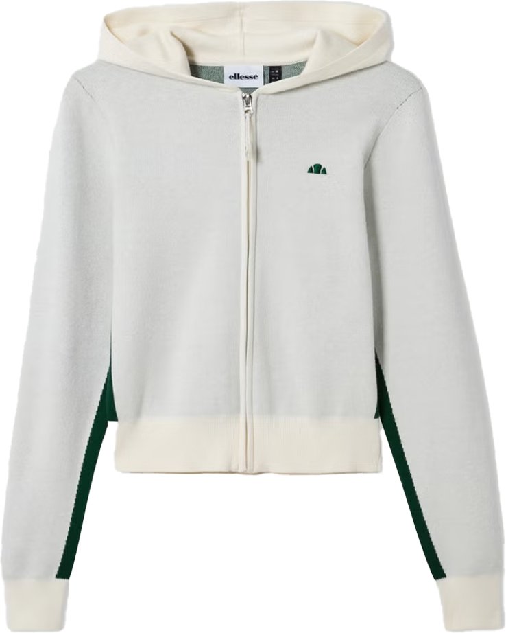 Ellesse - "Laneisa" Hoodie mit durchgehendem Reißverschluss für Damen, Jerseyware (Naturweiß)