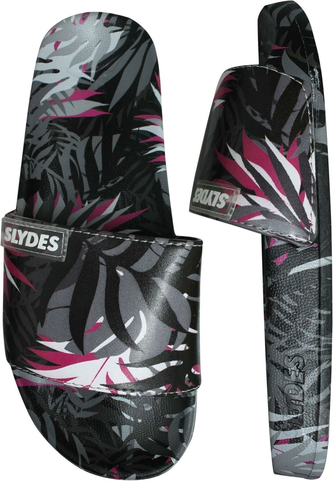 Slydes Cyberise Slide Womens Slip auf Flip Flop Sliders Sandalen f multi