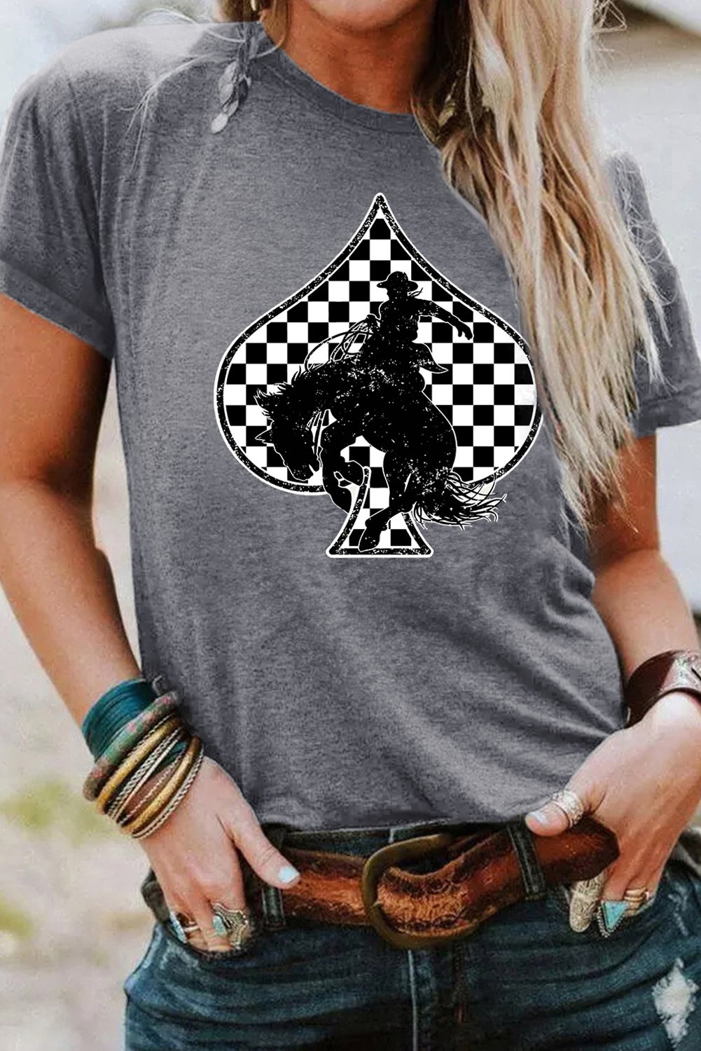 Rodeo Ace Of Spades T-Shirt