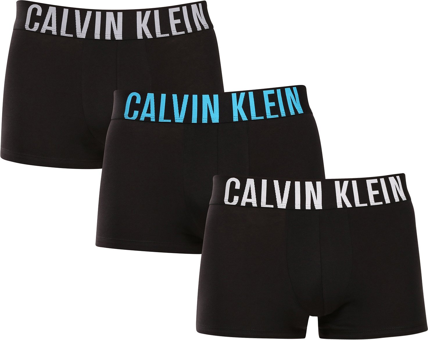 Pack 3 Herren Boxershorts Intense Power Baumwolle Stretch Trunks NB3608A