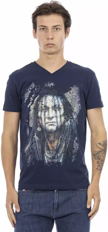 Native American V-Ausschnitt T-Shirt Tr22875
