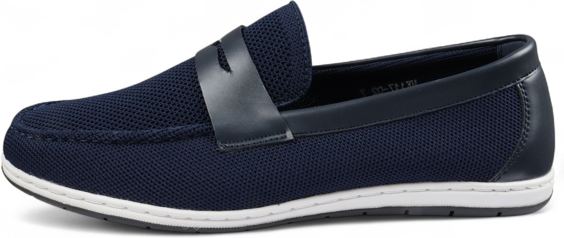 Atmungsaktive Slipper für Herren in Marineblau, leicht