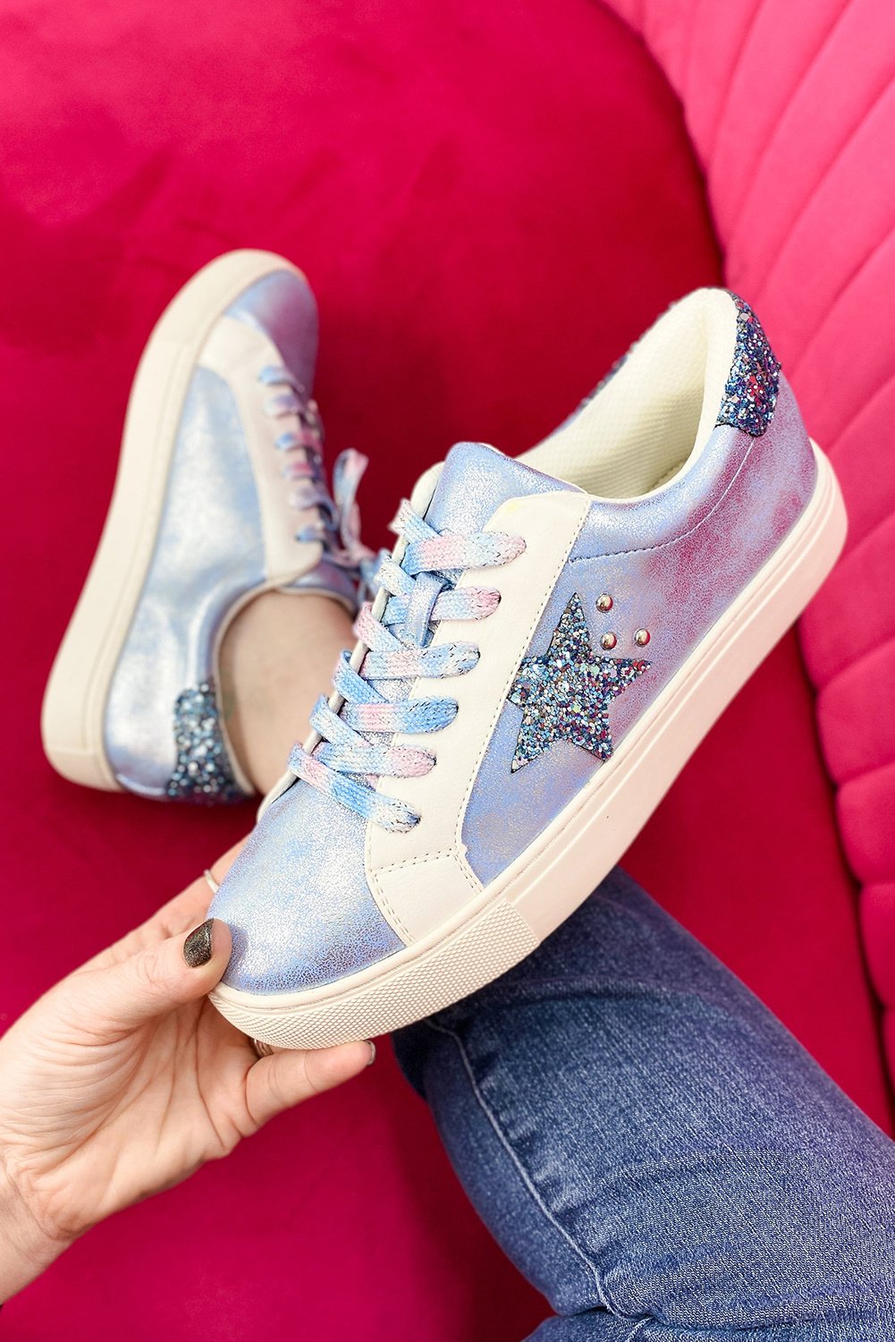 Glitzerstern Sneakers