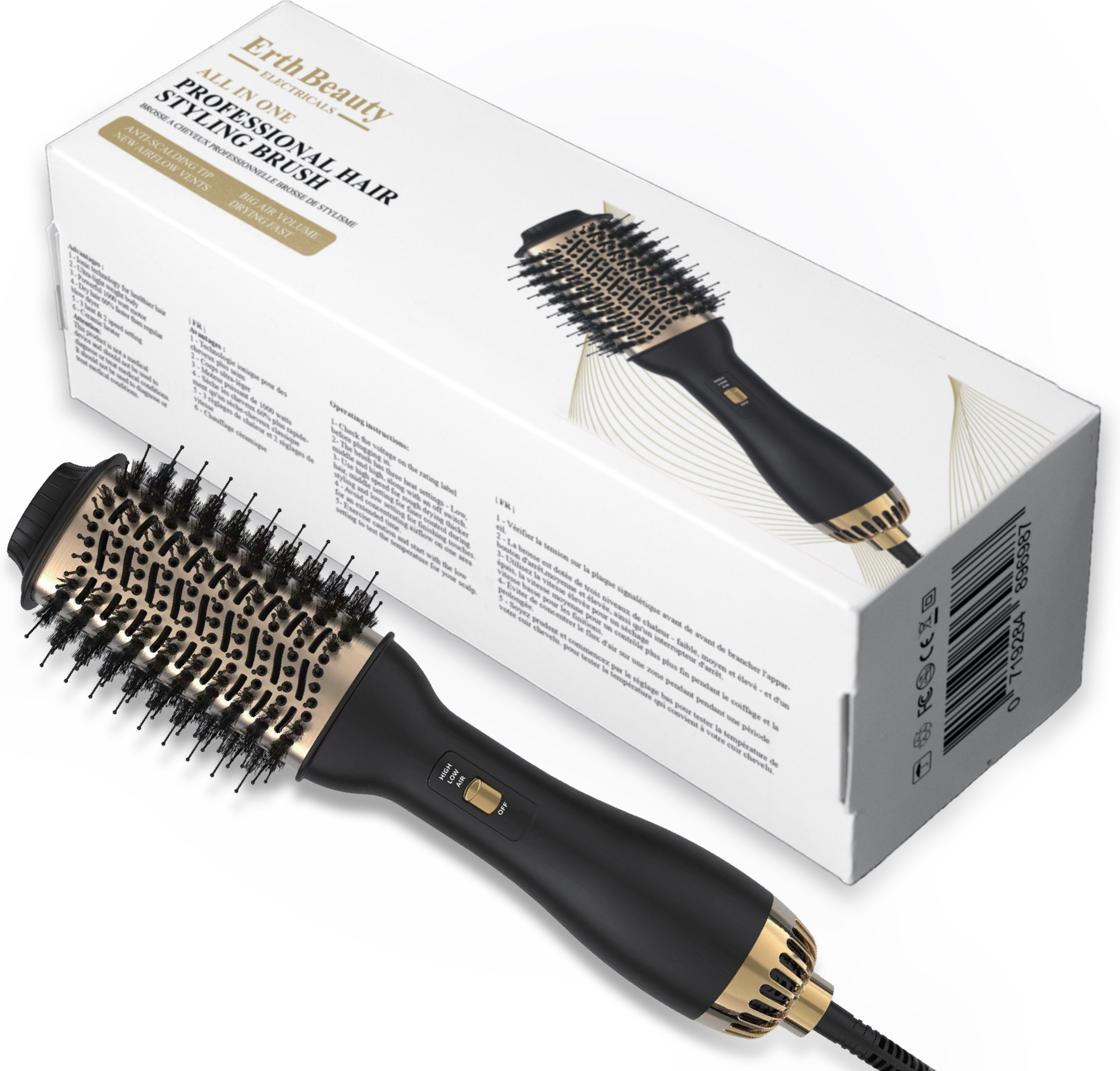 ALL IN ONE PROFESSIONELLE HAARSTYLINGBÜRSTE