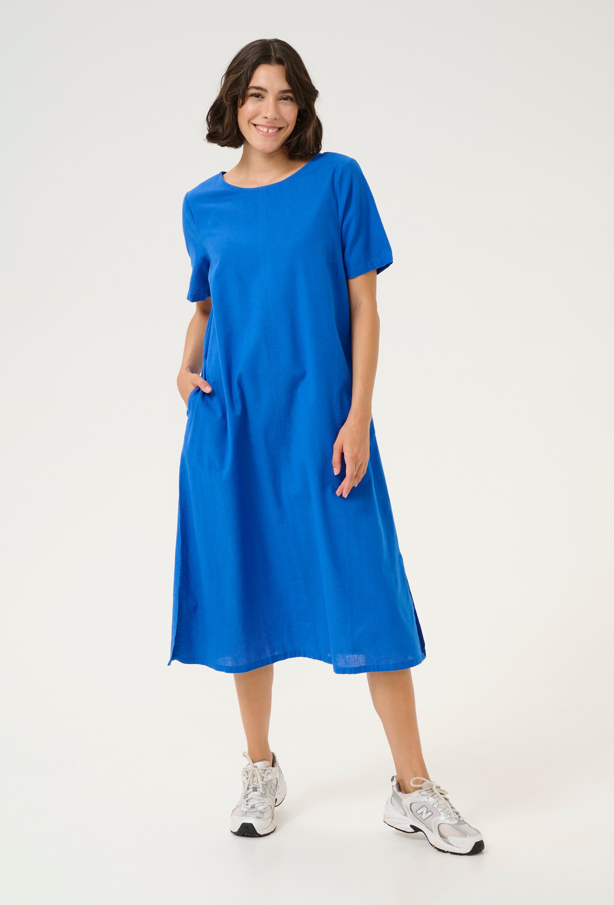 Kleid A-shape blue