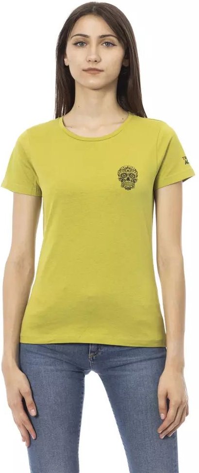 Lässiges T-Shirt mit Totenkopf-Graphic