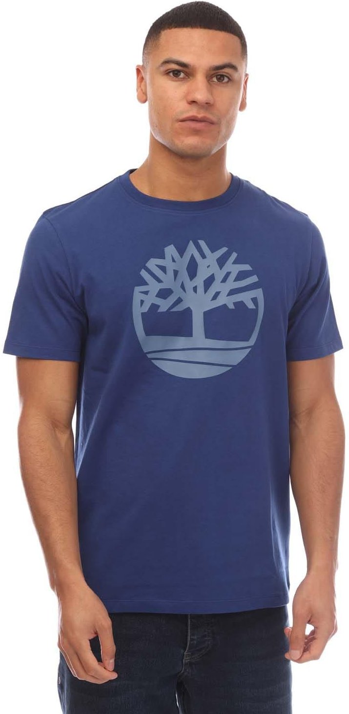 Timberland - T-Shirt Logo für Herren (Blau)