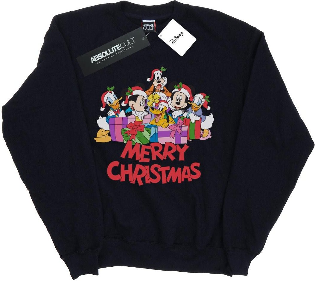 Disney - "Mickey Mouse and Friends" Sweatshirt für Mädchen (Marineblau)