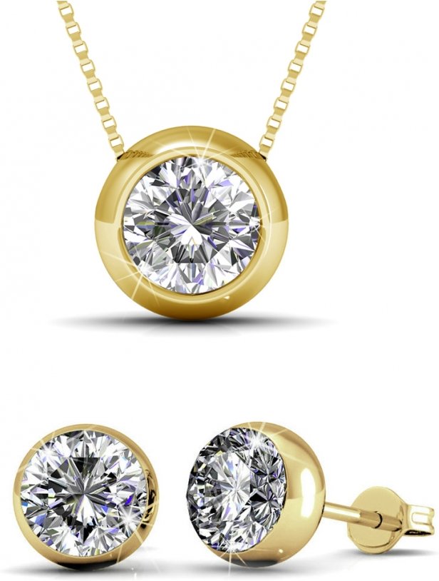 Mondsets - Gold und Kristall