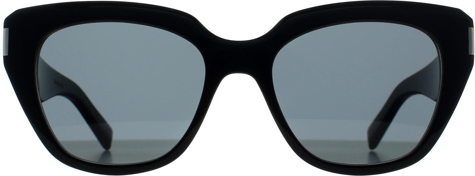 Thumbnail - Saint Laurent Square Damen Schwarz Grau SL 827