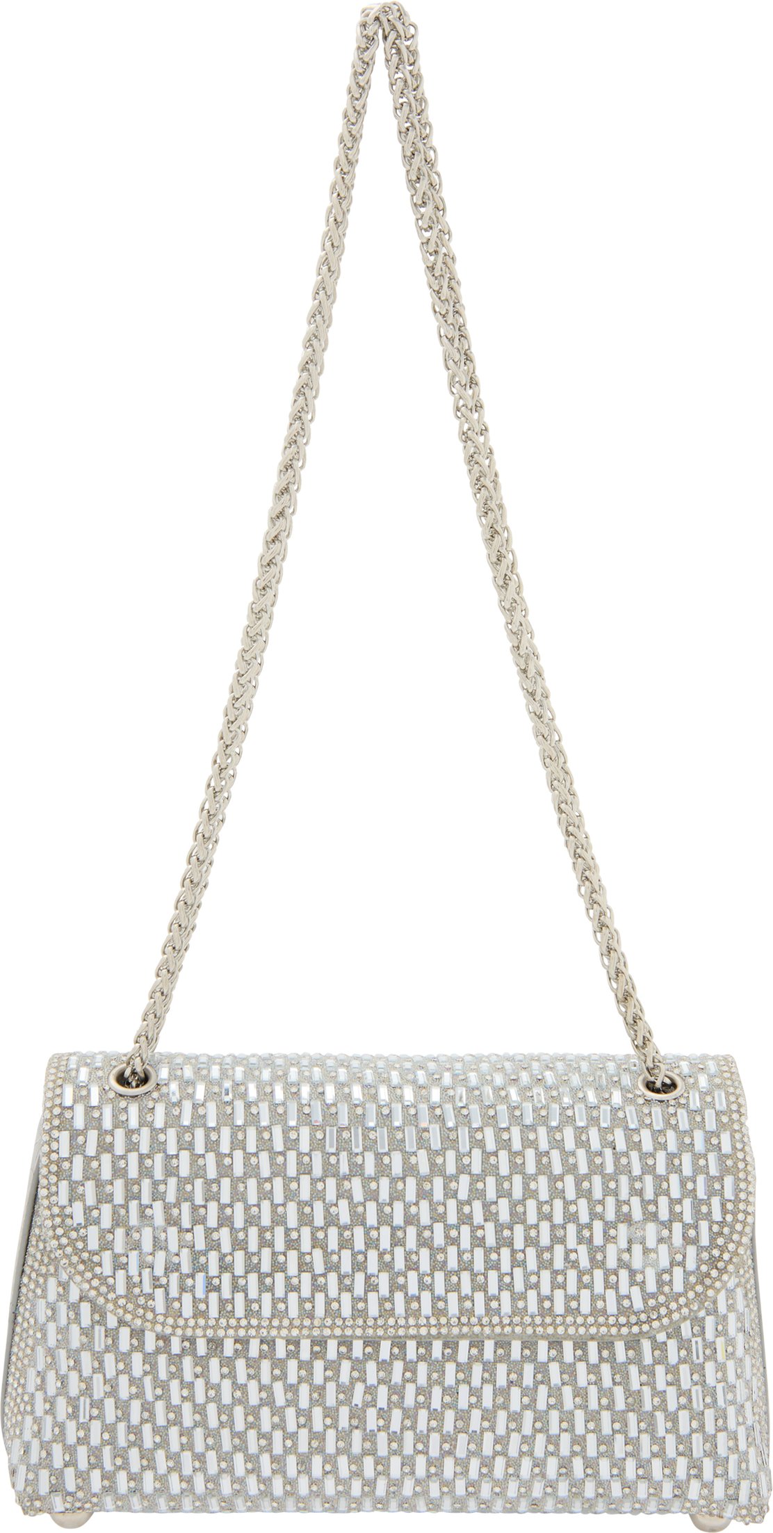 Faina Klappentasche Klappentasche Frauen Silber