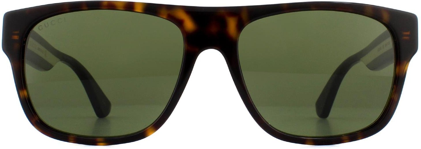 Lunettes De Soleil Gucci Gg0341s 003 Havana Vert