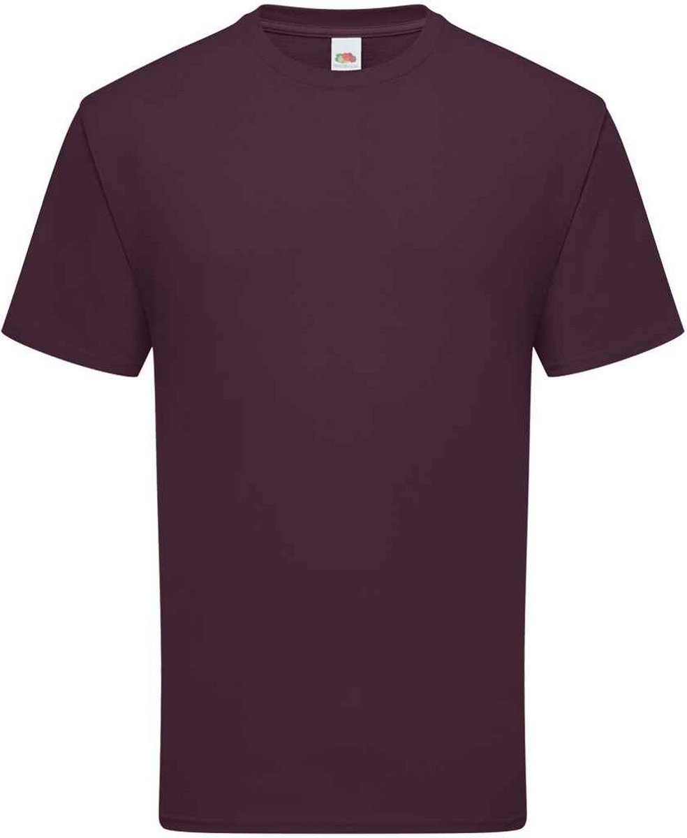 Fruit Of The Loom Herren Premium T-Shirt (Dunkles Pflaumenblau)