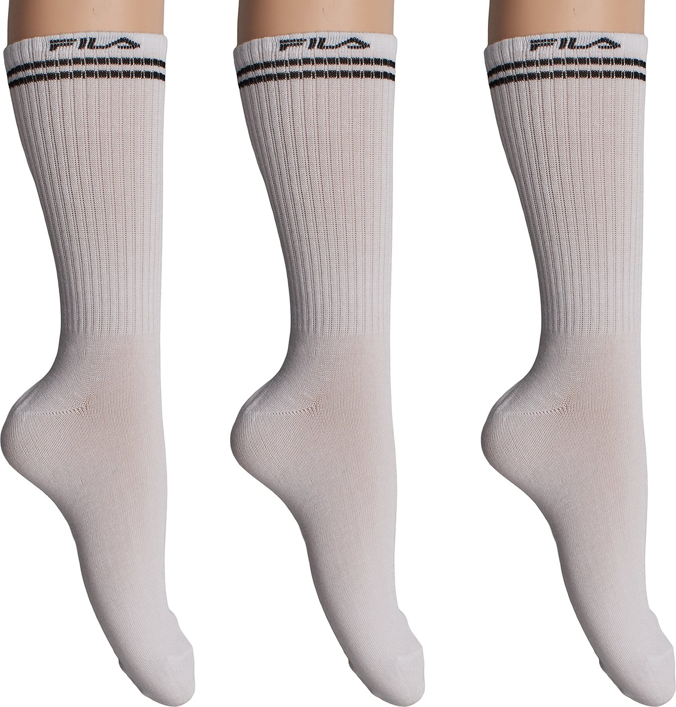 3er-Pack lange Bambussocken F5507 für Herren und Damen