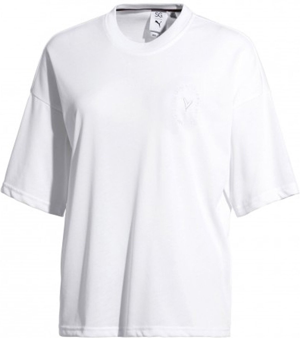 Puma x Selena Gomez Tee Womens Casual T-Shirt Weiß 517811 04