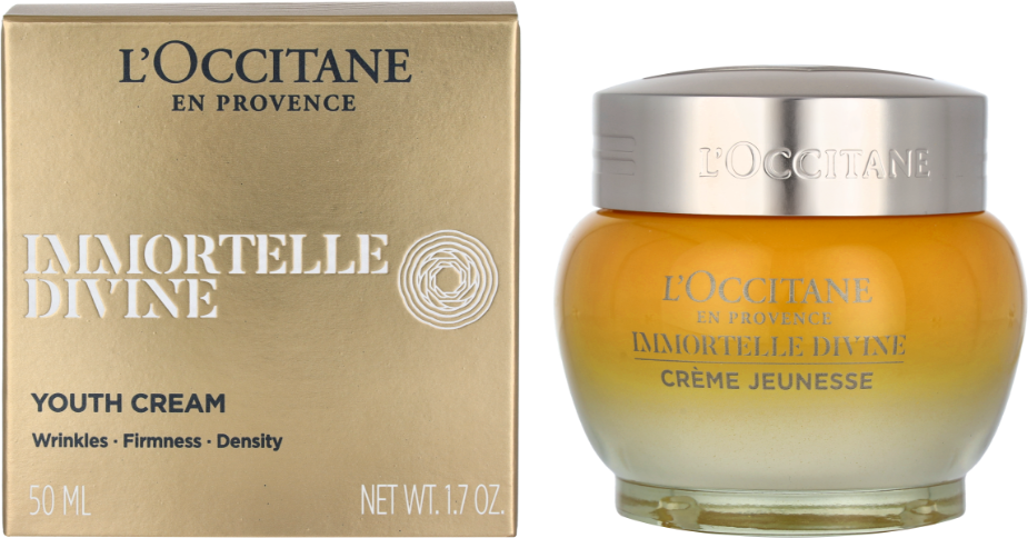 L'Occitane Immortelle Divine Cream.