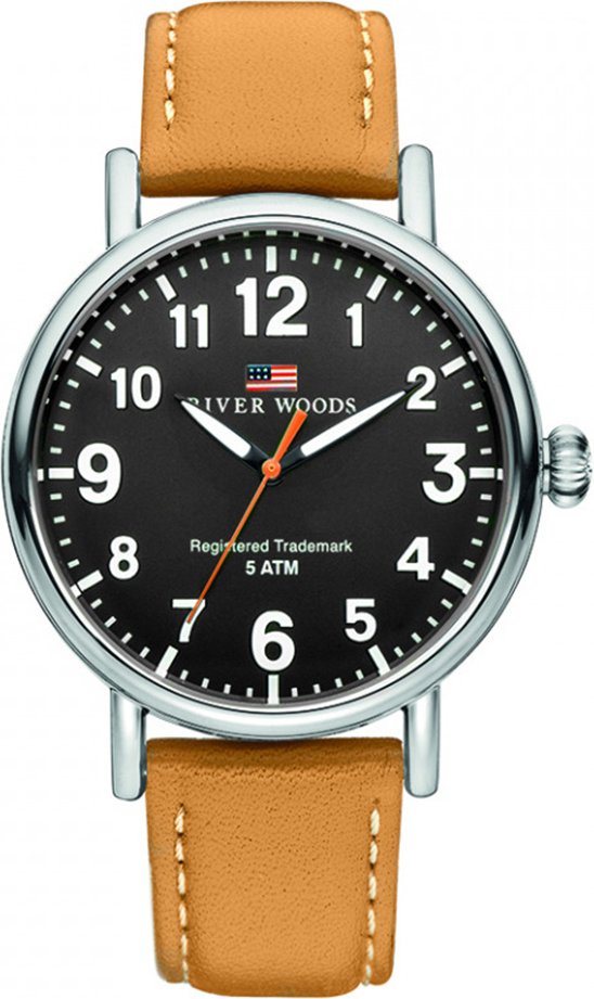 River Woods Sacramento Braun Herren Armbanduhr RW420020