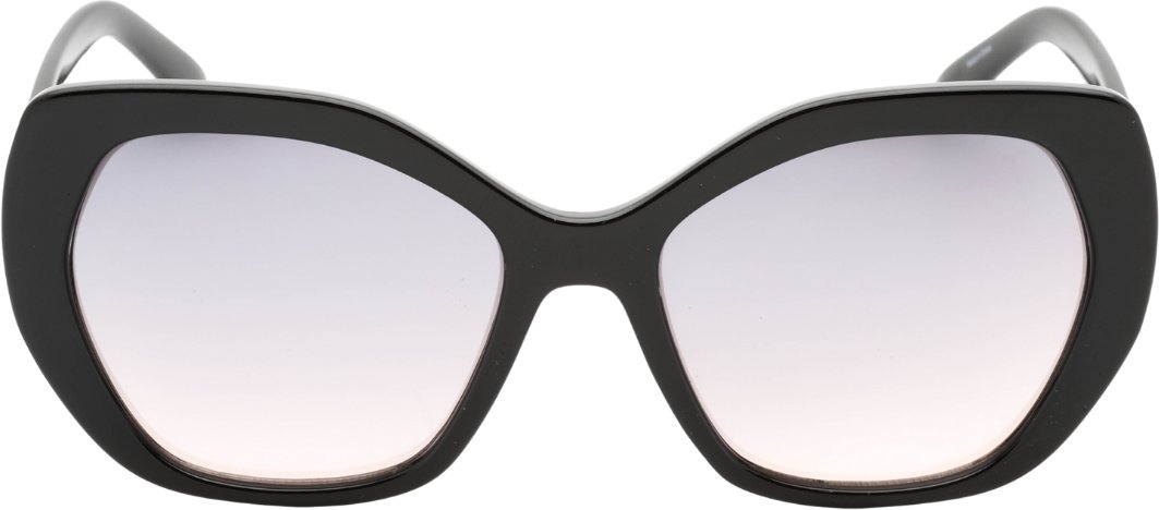 Guess GF0390 01U Glanzende schwarze Sonnenbrille