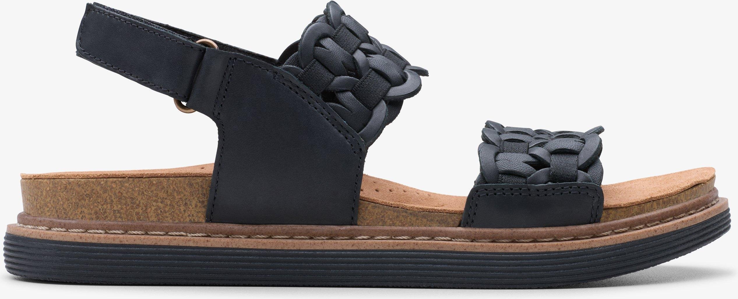 Arwell Glide Black Combi Sandalen