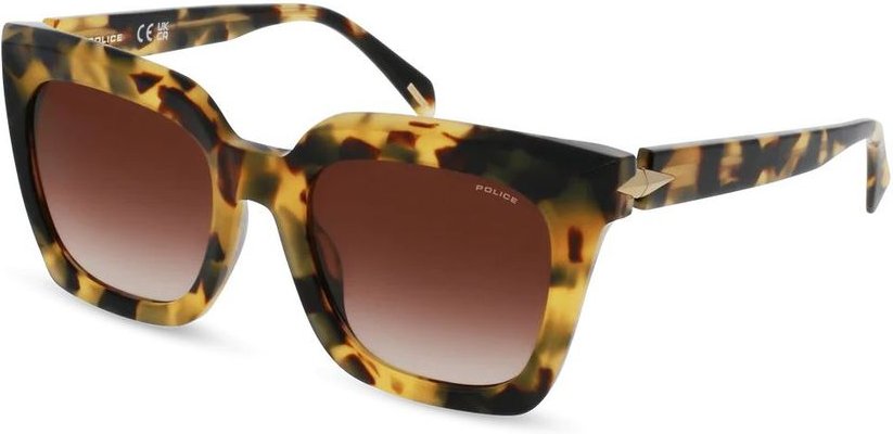 Police Braune Acetat-Sonnenbrille