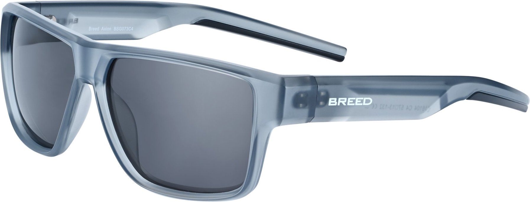 Lunettes de soleil polarisées Breed Axion - Gris/Noir